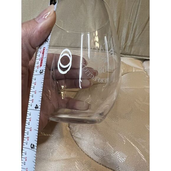 Vintage 1968 Aged To Perfection Wine Glass‎ 55th Birthday Gift Or 56th Or Xmas - Picture 4 of 5
